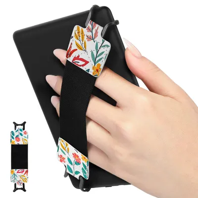 MoKo Security Hand-Strap for 6-8" Kindle eReader Fire Tablet - Kindle/Kobo/Voyaga/Lenovo/Sony Kindle E-Book Tablet, Elastic Vers