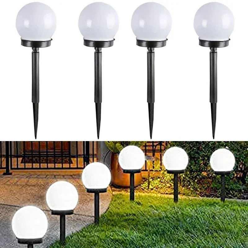 1/3/6/9PC Solar Powered Led-lampe Lampe Energie Licht Wasserdichte Outdoor Garten Licht Straße Solar panel Ball Lichter Rasen Hof Lampe