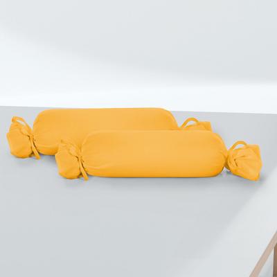 biberna Feinjersey-Nackenrollenbezug Doppelpack honig, 2x 15x40 cm Image