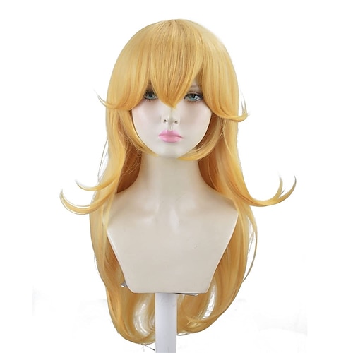 Cosplay Perücken Schwarz Lockig Synthetische Haare Lang Perücken Damen Perücken Für die Party Image