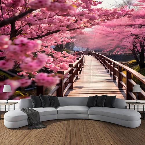 Natur Landschaft Himmel Leiter hängen Wandteppich Kunst große Wandteppich Wandbild Dekor Fotografie Hintergrund Decke Vorhang Haus Schlafzimmer Wohnzimmer Dekoration Wandtuch XXL Natur Image