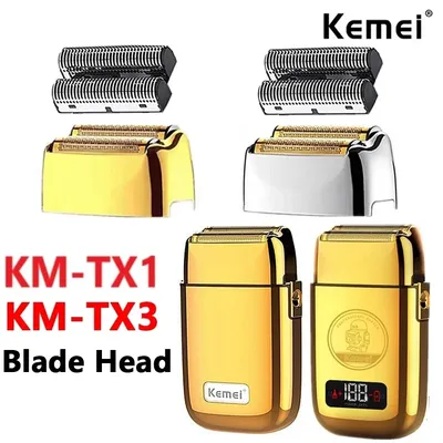 For Kemei Professional Replacement Foil and Cutter Blades Set Suitable For Kemei TX1 Shaver Original