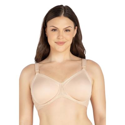 Plus Size Women's Leila Nursing Bra by Parfait in Bare (Size 36 C)