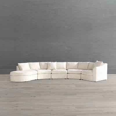 Pippa 5-pc. Right-Facing Lounge Sectional - Sunbrella Vision Cloud - Frontgate