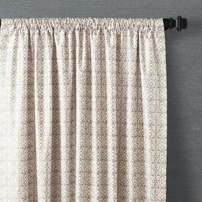 Halo Metallic Curtain Panel - 48