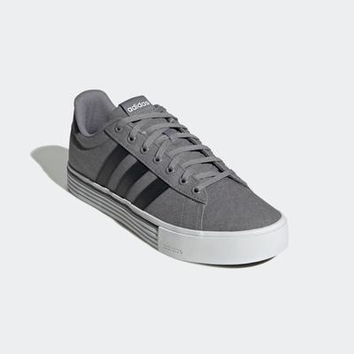 Sneaker ADIDAS SPORTSWEAR "DAILY 4.0", Gr. 42,5, grau (grau, core schwarz, cloud weiß), Textil, Synthetik, sportlich, Sc