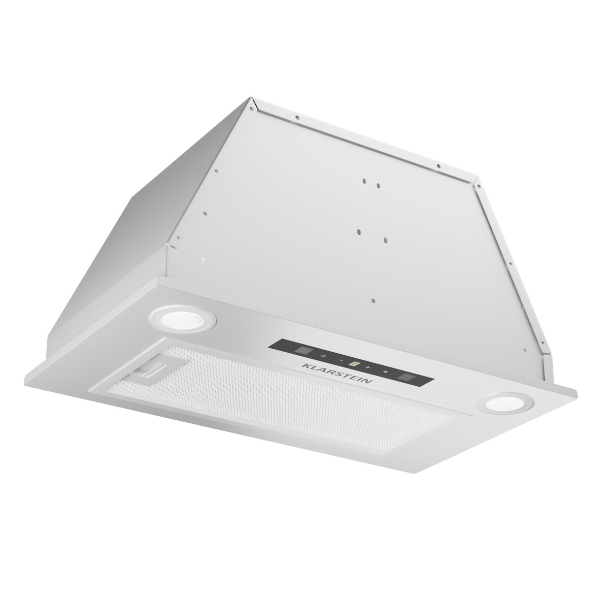 Klarstein Paolo 52 Dunstabzugshaube Einbau 52 cm 439 m³/h LED Touch A++ Weiß Image