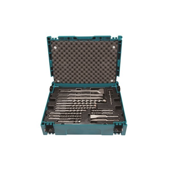 Makita B-53877 17-tlg. SDS-Plus Bohrer- & Meißelset im Makpak SDS+ Image