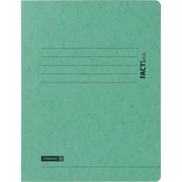 Brunnen Sammelmappe Fact!plus A4 Karton 375g/qm grün Image