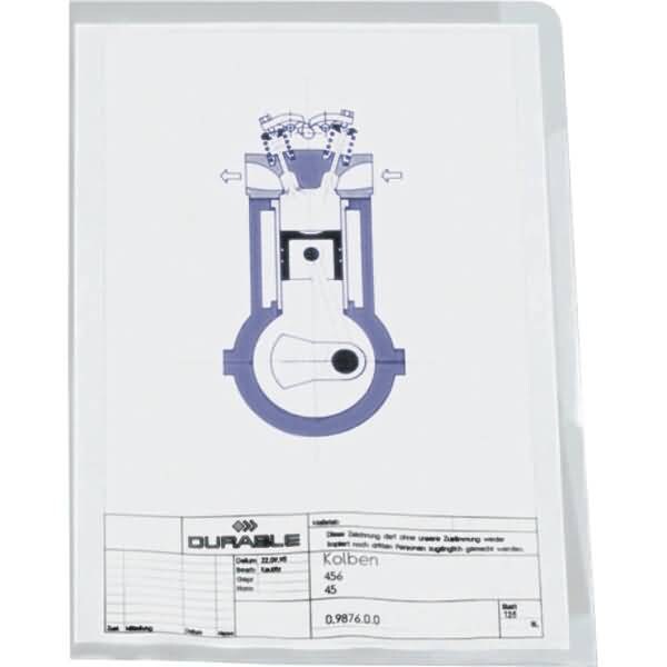 Durable Sichthüllen A4 150my glasklar VE=10 Stück Image