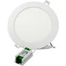 Downlight led 12W Slim Extrafino 3000ºK Redondo Umarmung White Place Ÿ170x13 mm Montageloch Ÿ150 mm