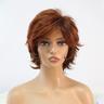 Short Wigs for White Women Gray Wig for White Women Pixie Cuts Wigs for Older Women Full Curly Hair for Daily (#1 56cm 22.05inch (Recommended for small head