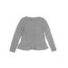 J.Crew Factory Store Long Sleeve Top Gray Crew Neck Tops - Kids Girl's Size X-Small
