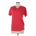 J.Crew Factory Store Active T-Shirt: Red Activewear - Women's Size Medium