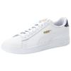 Sneaker PUMA "SMASH V2 L", Gr. 40,5, weiß (puma weiß, puma weiß, peacoat, puma team gold), Leder, Synthetik, sportlich, Schuhe