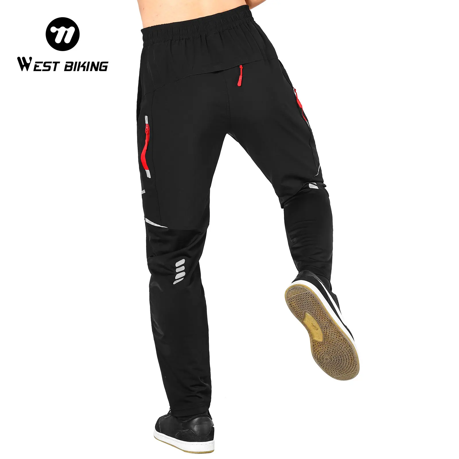 WEST BIKING pantalons de cyclisme printemps été pantalons de sport de plein air respirant confortable cyclisme pantalons de course hommes pantalons de vélo