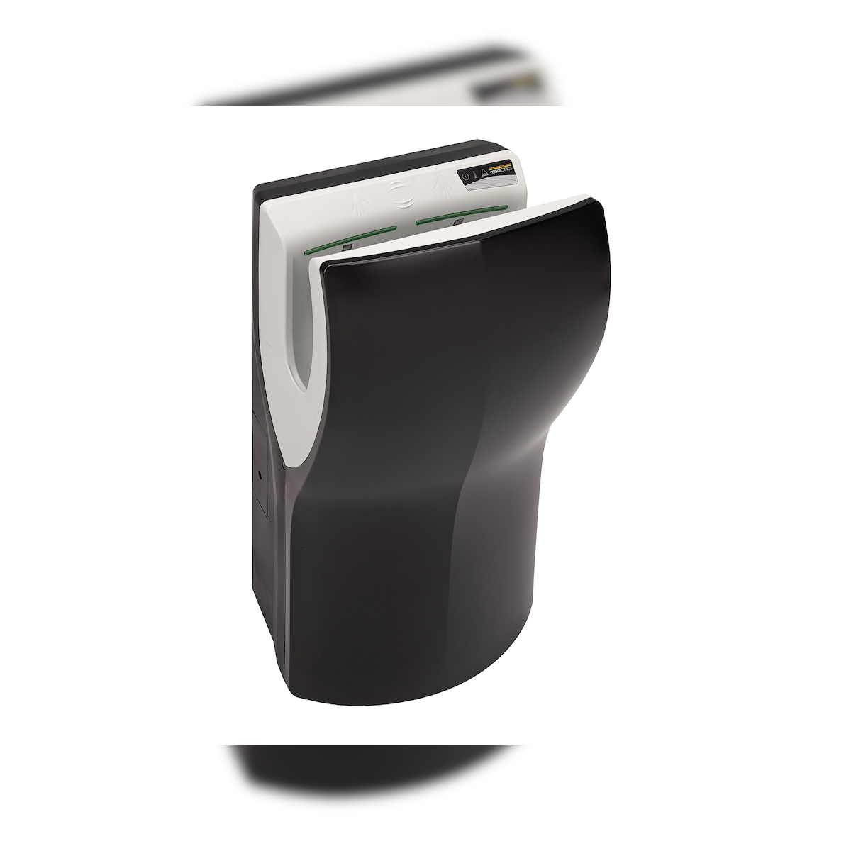 Dualflow Plus Eco Hochgeschwindigkeits-Händetrockner Hands-In mit HEPA Filter, schwarz Image