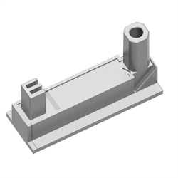 BACHMANN Desk2 Klebesockel-Set, weiß Image