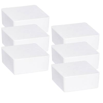 WENKO Raumentfeuchter Cube Nachfüller 500 g, 6er, Luftentfeuchter Nachfüllpack