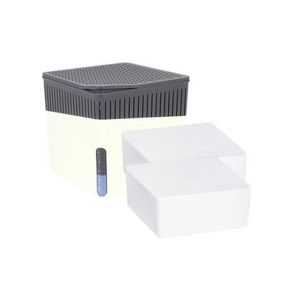 WENKO Raumentfeuchter Cube Weiß 2 x 500 g, für Räume bis ca. 40 m³ Image