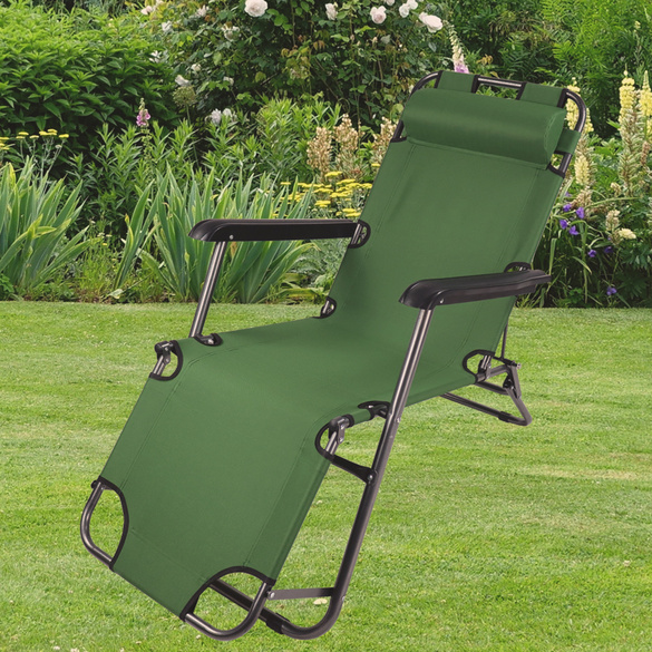 VCM Gartenliege ""Maltosa"" Grün