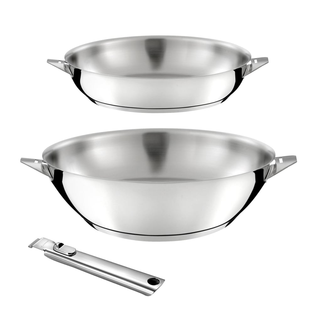 Set di pentole da cucina, 3 pezzi
