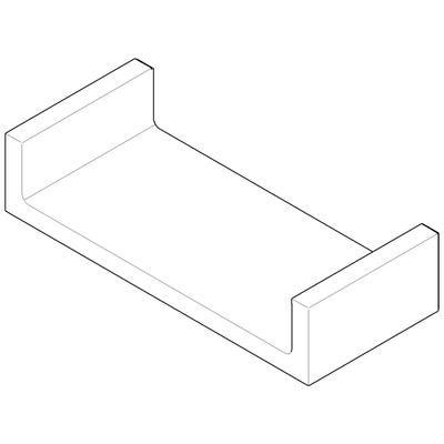 Dornbracht Auslauf Ersatzteile 091194046 181 x 41 x 78 mm Messing gebürstet (23kt Gold) 091194046-28 Image