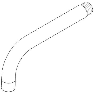 Dornbracht Auslauf Ersatzteile 04282223600 D. 23 x 170 mm Platin gebürstet 04282223600-06 Image