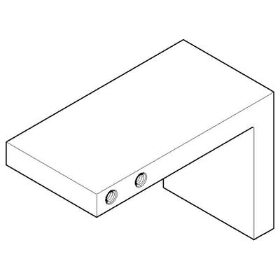 Dornbracht Halter für Badetuchhalter und Papierrollenhalter Ersatzteile 081798500 45 x 60 x 90 mm Pl 081798500-08 Image