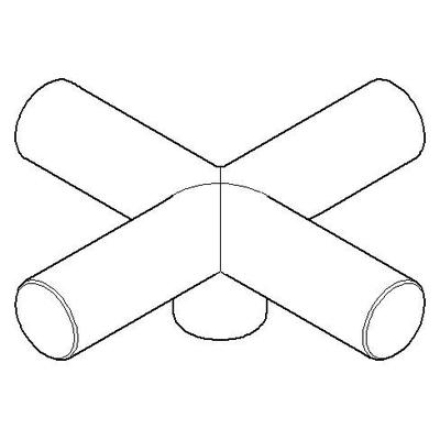 Dornbracht Griff Ersatzteile 092089011 70 x 70 x 22,5 mm Weiß matt 092089011-10 Image
