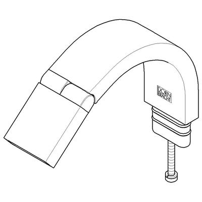 Dornbracht Auslauf Ersatzteile 90282226500 35 x 125 x 128 mm Platin gebürstet 90282226500-06 Image