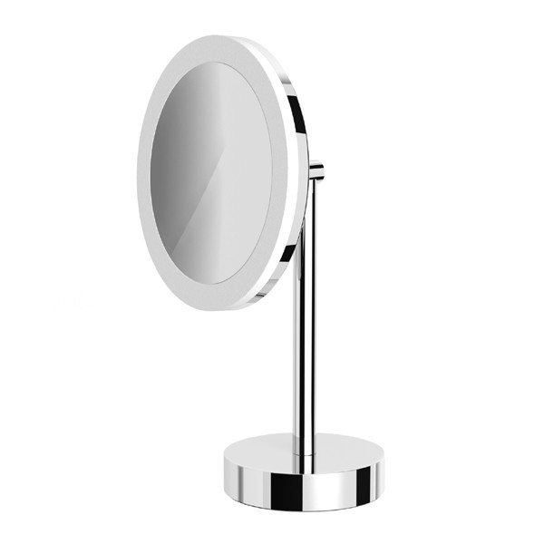 Avenarius Kosmetikspiegel Wand+Stand, Akku, rund, LED, 5-fach, Serie Kosm. 9505115010 Image