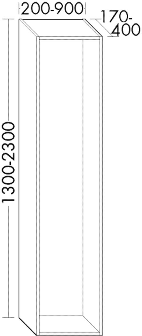 Burgbad Basis Korpus rc40 System PG2 100x2400x139 Maple Natural, PLAA001F4116 PLAA001F4116 Image