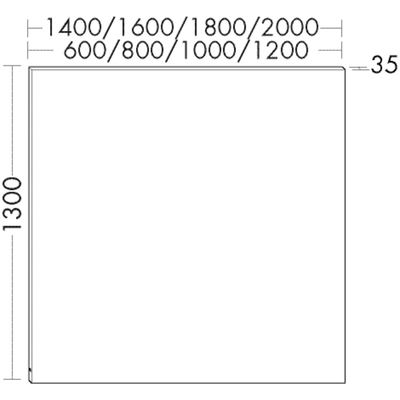 Burgbad Leuchtspiegel Sys30 PG3 Diago 1300x1600x35 Sys30 PG3 Diago, SIFM160R500 SIFM160R500 Image