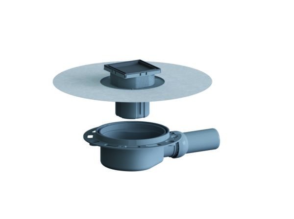 Dallmer Bodenablauf DallDrain Individual OM, DN 50, 100 x 100 mm, 517753 517753 Image