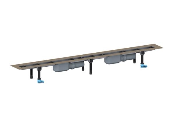 Dallmer Duschrinne CeraLine Plan F 2000 mm, DN 50 524577 Image