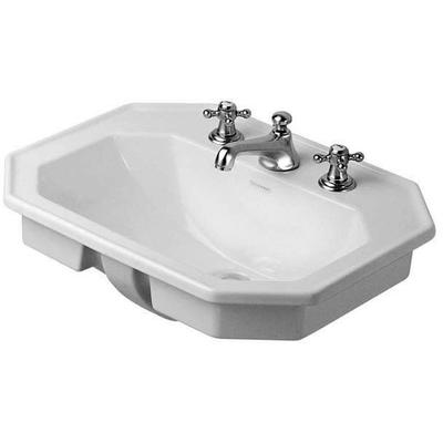 Duravit Serie 1930 Einbauwaschtisch Weiß Hochglanz 580 mm - 04765800001 04765800001