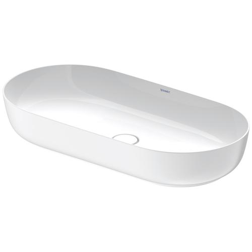 Duravit Luv Aufsatzbecken Weiß Hochglanz / Weiß Seidenmatt, 800 mm - 03798026001 03798026001