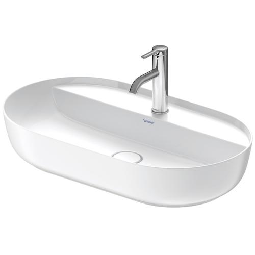 Duravit Luv Aufsatzbecken Weiß Hochglanz / Weiß Seidenmatt, 700 mm - 03807026001 03807026001