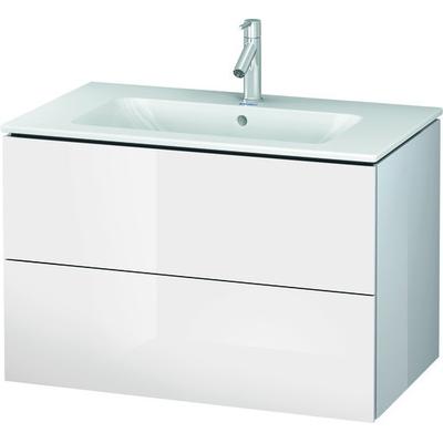 Duravit L-Cube Waschtischunterbau wandhängend Weiß Hochglanz 820x481x550 mm - LC624102222 LC624102222