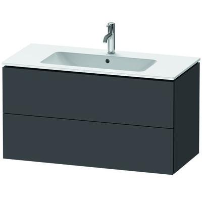 Duravit L-Cube Waschtischunterbau wandhängend Graphit Matt 1020x481x550 mm - LC624204949 LC624204949