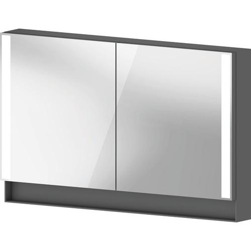 Duravit Qatego Spiegelschrank Graphit 1200x155x750 mm - QA7153049490010 QA7153049490010