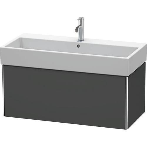 Duravit XSquare Waschtischunterbau wandhängend Graphit Matt 984x460x397 mm - XS4096049490E00 XS4096049490E00