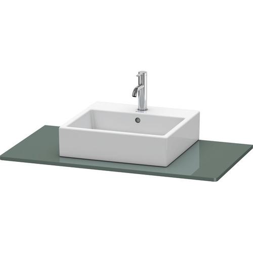 Duravit XSquare Konsole Dolomiti Grau Hochglanz 1000x550x16 mm - XS060E03838 XS060E03838