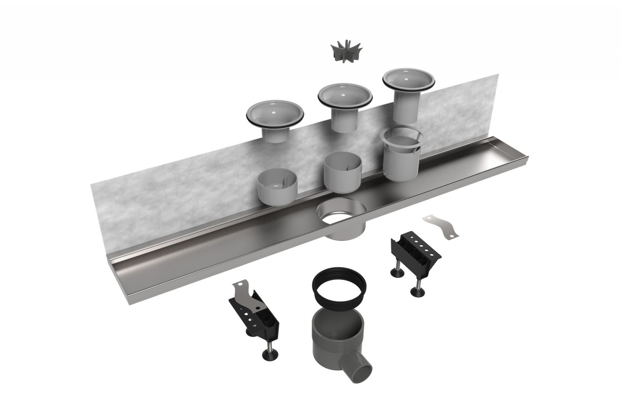 ESS Easy Drain Multi WALL Rohbauteil 100 cm, EDMWI1000 EDMWI1000 Image