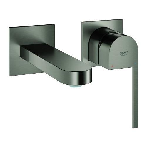 GROHE 2-L-WT-Wandbatterie Plus 29303_3 FMS Ausladung 147mm hard graphite geb., 29303AL3 29303AL3