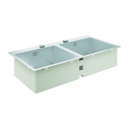 GROHE Edelstahlspüle K800 31585_1 2 Becken 1024x510mm, 31585SD1 31585SD1