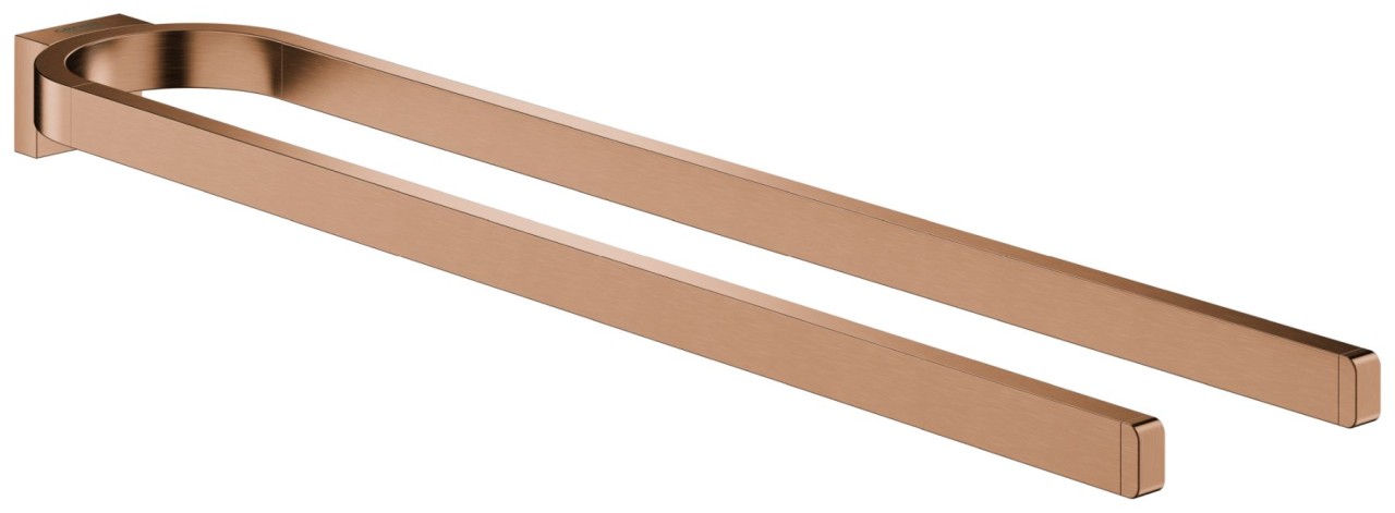 GROHE Handtuchhalter Selection 41059 2-armig warm sunset gebürstet, 41059DL0 41059DL0 Image