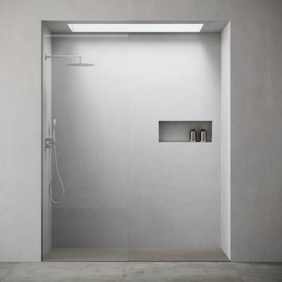 Fiora Elax elastische Duschwanne, Struktur Pizarra, Ablaufrinne längs, 2500x700x10 ECL25070 Image