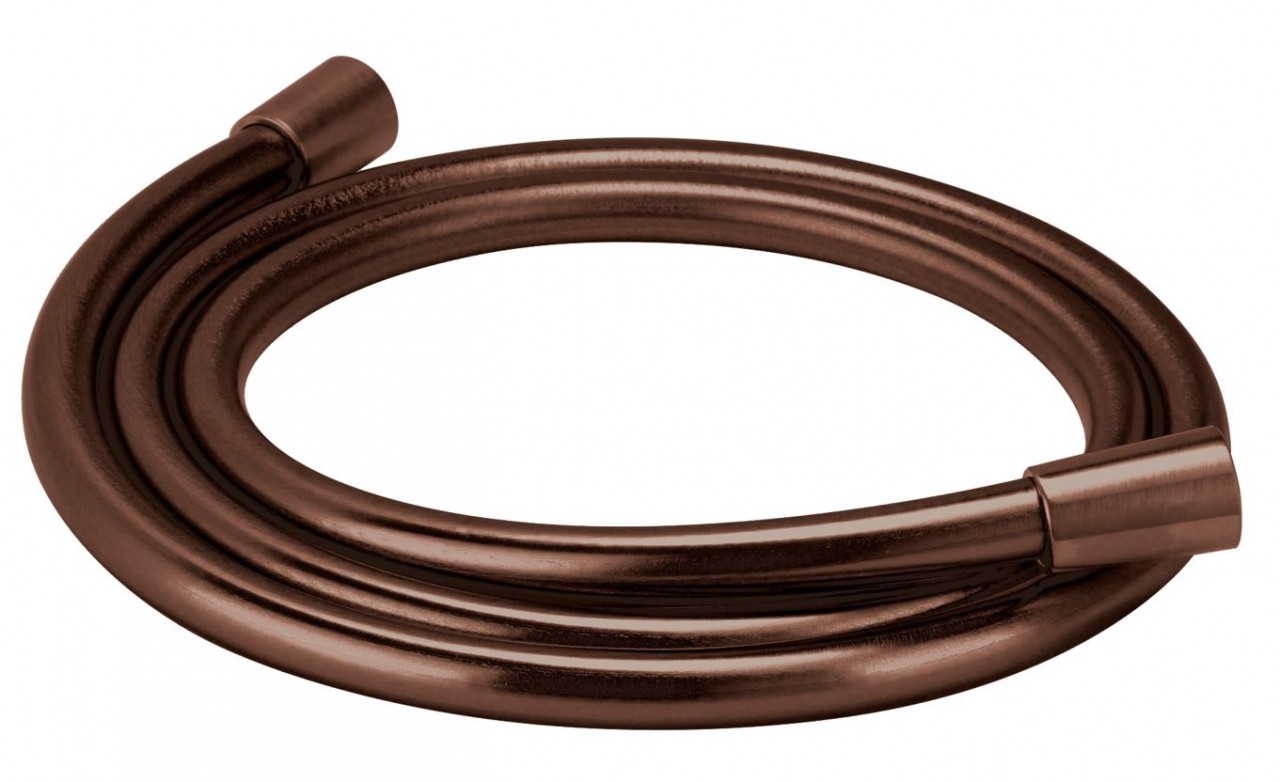 "Herzbach Herzbach Living iX Brauseschlauch Silberflex 1/2" x 1,60m Konus Copper, 21.935300.1.39 21.935300.1.39" Image